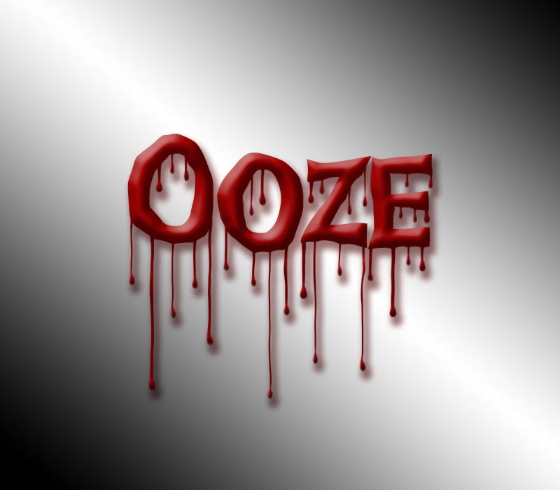 Blood+ooze